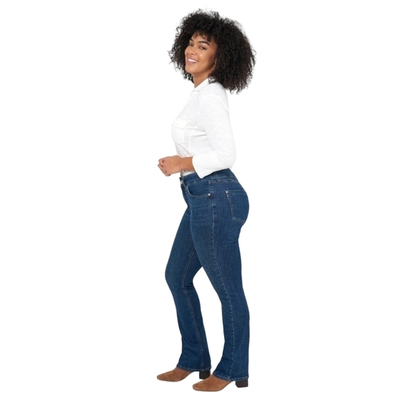 Seven7 Bombshell High Rise Bootcut Denim Jeans Size 12 - Picture 1 of 5